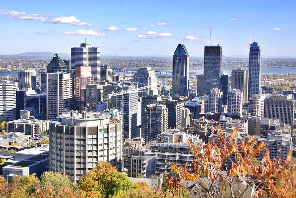 Canada Investor Visa: A picture showing Skyscrapers in Canada - indicating business environment for investors.