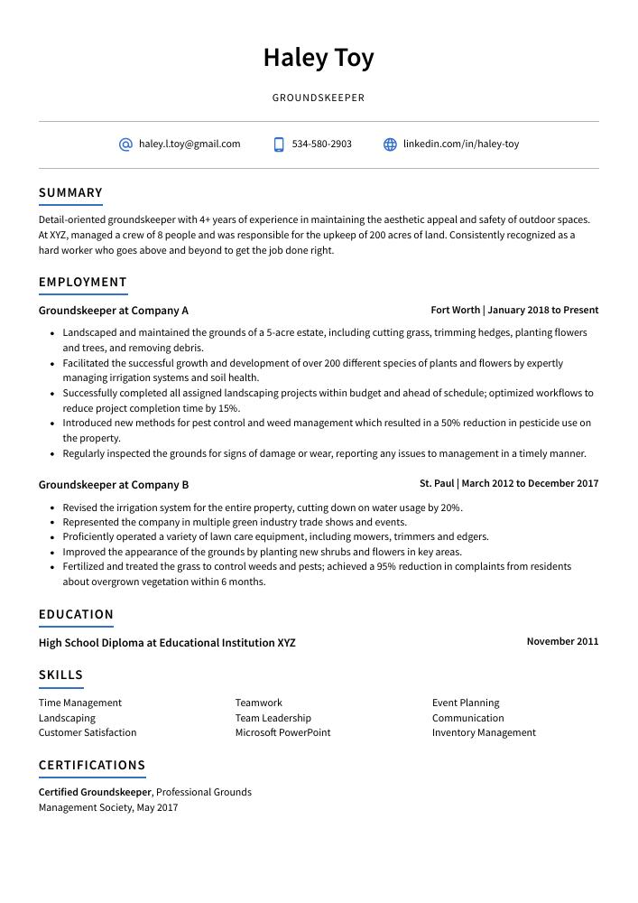 How to Find and Secure Groundskeeper/Landscaper Jobs in Canada with Visa Sponsorship